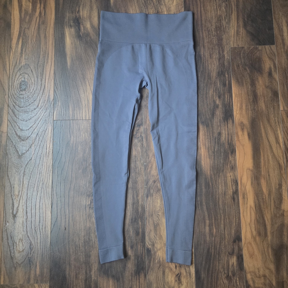 SET Active High-Waist Leggings in Slate Blue